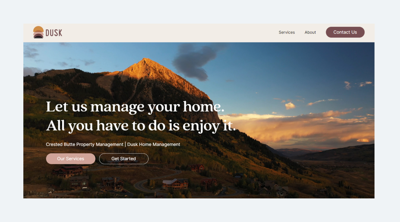Dusk Home Management