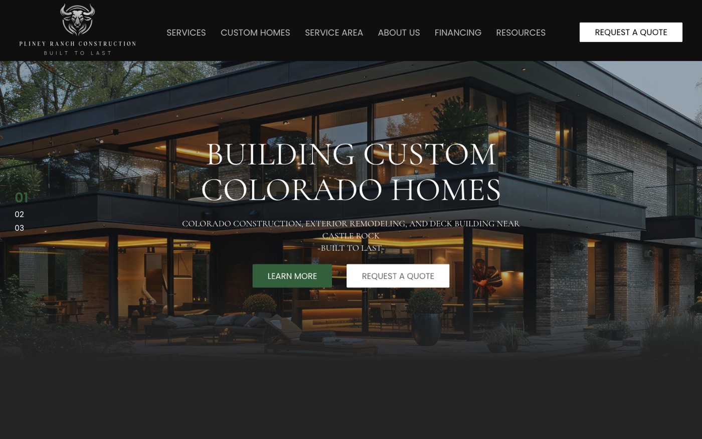 Pliney Ranch Construction