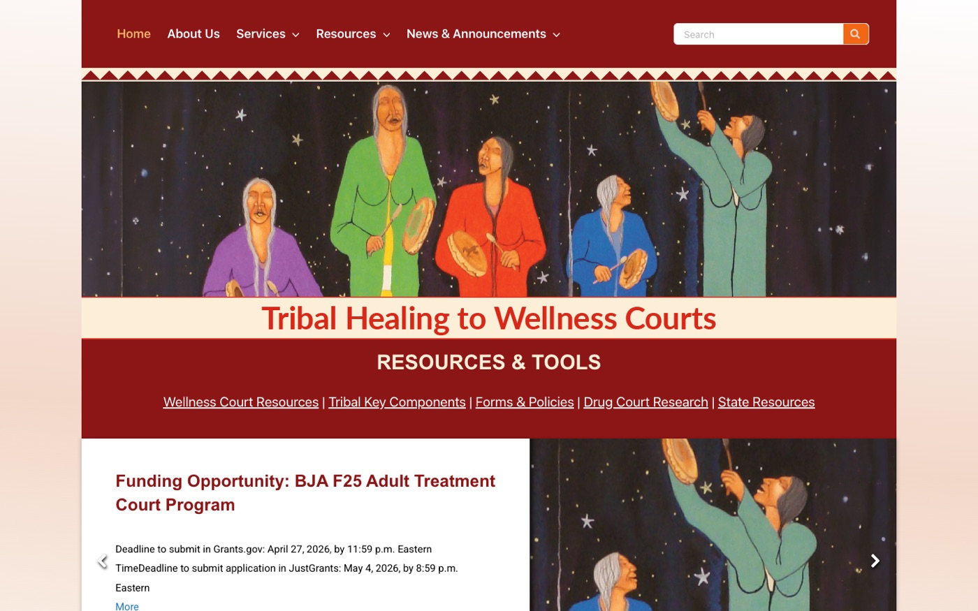 Tribal Healing to Wellness Courts